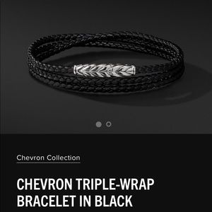 DAVID YURMAN TRIPLE CHEVRON BRACELET